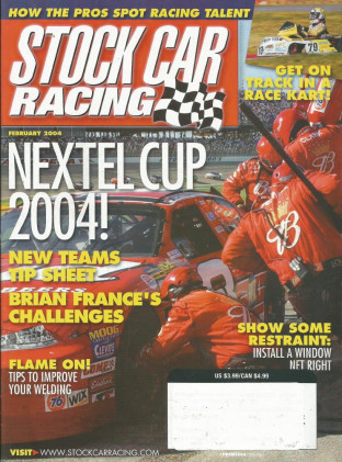STOCK CAR RACING 2004 FEB - KART RACING, NEXTEL, FRANCE